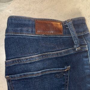 Hollister Women's Dark Blue Denim Jeans
